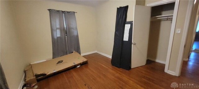 710 Rockford Ave Unit 704, Dayton, OH 45405 - bedroom featuring baseboards and wood finished floors