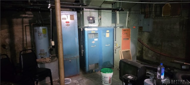 utilities with gas water heater