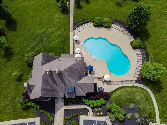 1198 Normandy Rue, Springboro, OH 45458 - drone / aerial view