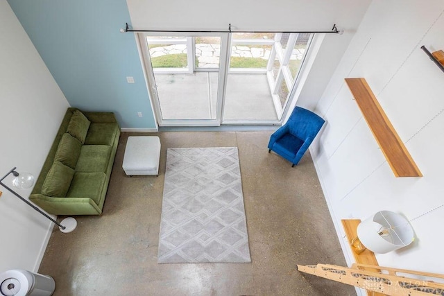 view of living room