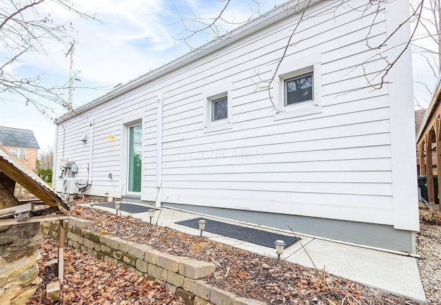 view of property exterior