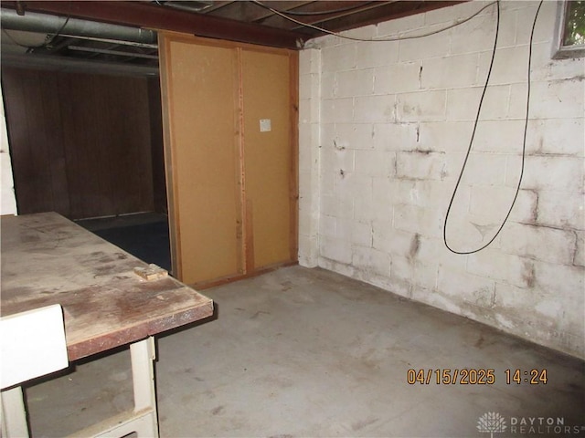 1329 Lamar Dr, Springfield, OH 45504 - view of unfinished basement