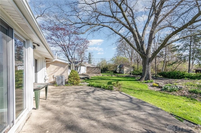 330 Rumson St, Englewood, OH 45322 - view of patio / terrace featuring central AC