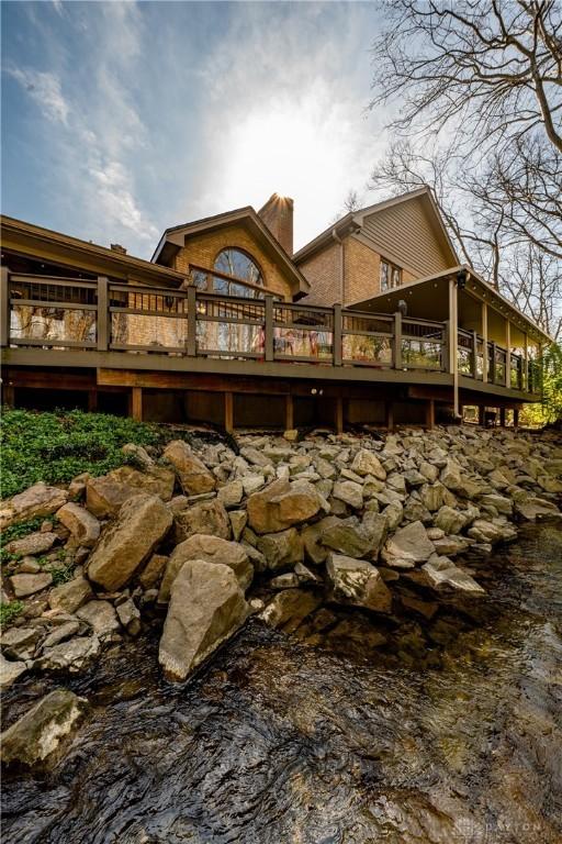 6475 Landsend Ct, Butler Township, OH 45414 - back of house featuring a deck