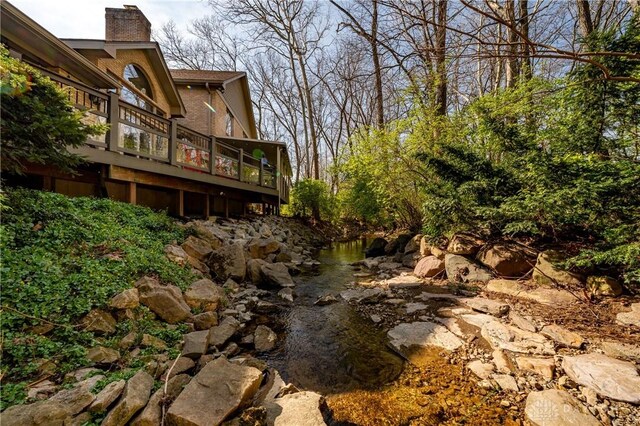 6475 Landsend Ct, Butler Township, OH 45414 - view of yard featuring a deck