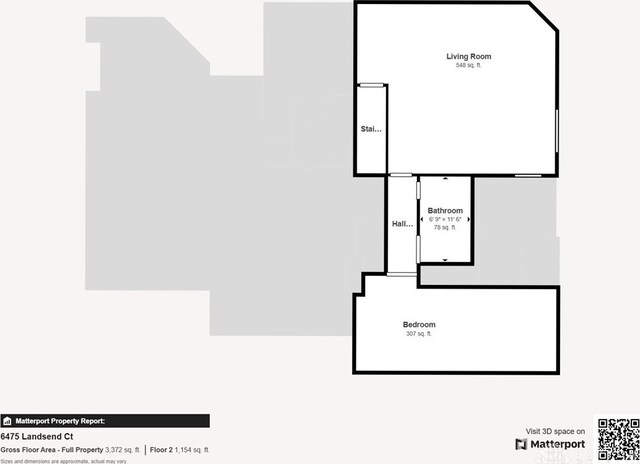 6475 Landsend Ct, Butler Township, OH 45414 - floor plan