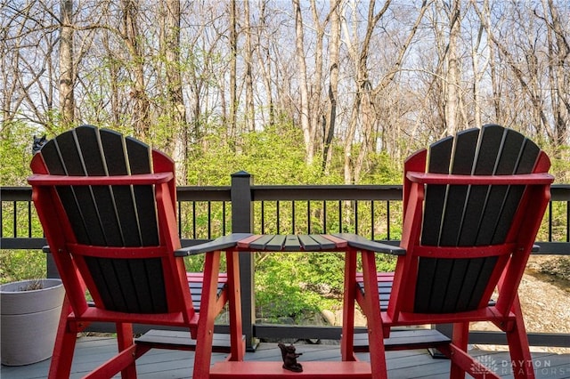 6475 Landsend Ct, Butler Township, OH 45414 - exterior space with a wooden deck