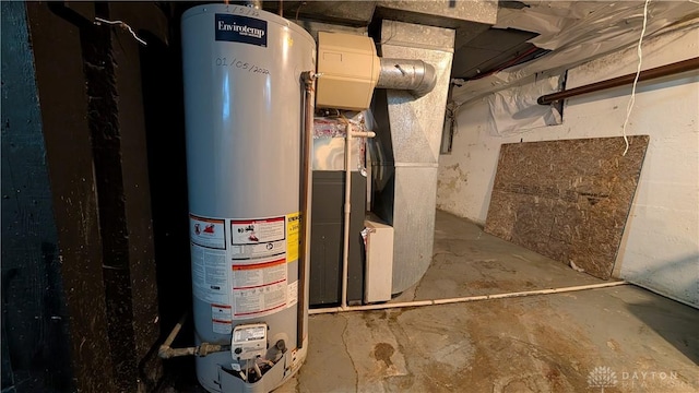 1105 Pursell Ave, Dayton, OH 45420 - utilities featuring gas water heater
