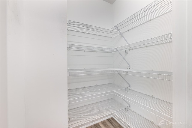 view of pantry