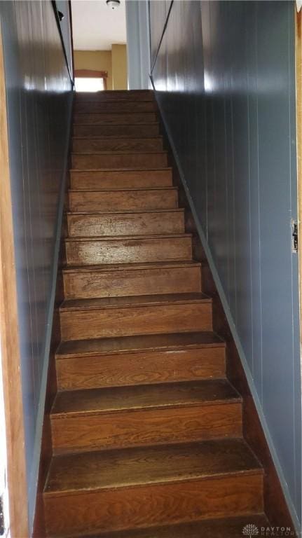 view of stairs