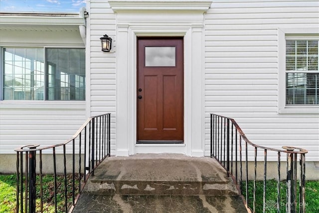 203 W Plum St, Saint Paris, OH 43072 - view of doorway to property