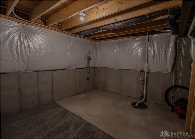 1180 Autumn Ridge Dr, Lebanon, OH 45036 - view of unfinished basement