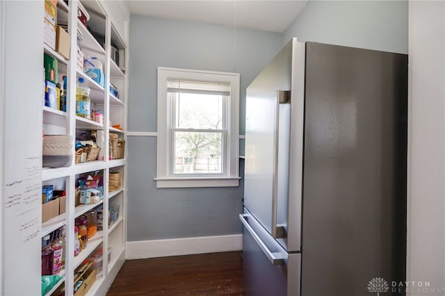 view of pantry