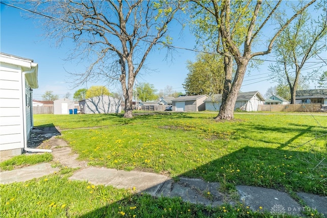 316 5th St, Piqua, OH 45356 - view of yard with fence and a residential view