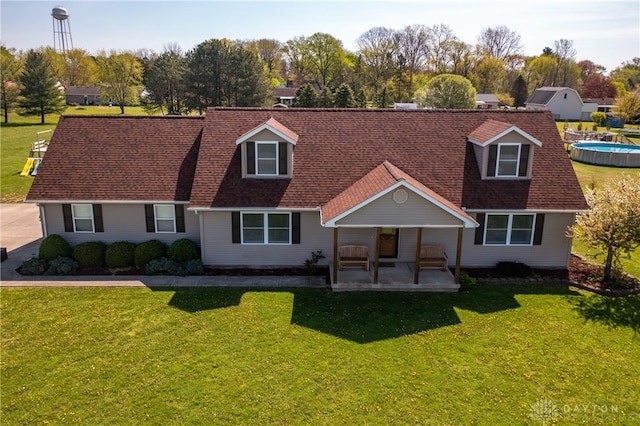 4100 Joshane St, Springfield, OH 45502 - new england style home with a front lawn