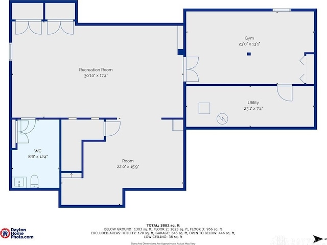 9171 Big Oak Dr, Washington Twp, OH 45458 - room layout