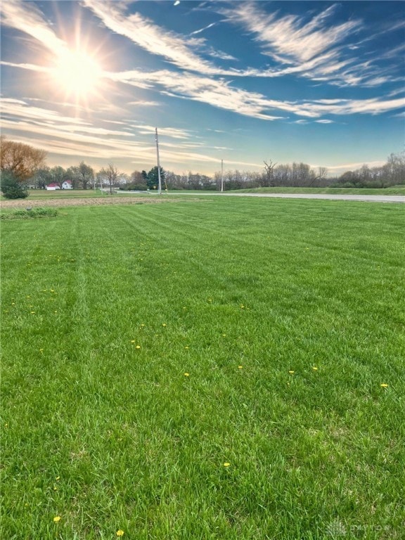 14384 NW US Highway 35, Jeffersonville, OH 43128 - view of green lawn featuring a view of countryside