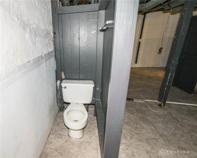 bathroom with toilet