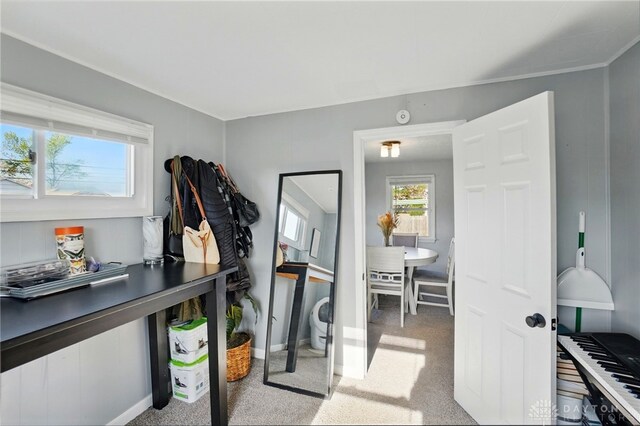 1708 Patterson Rd, Dayton, OH 45420 - office featuring light carpet and baseboards