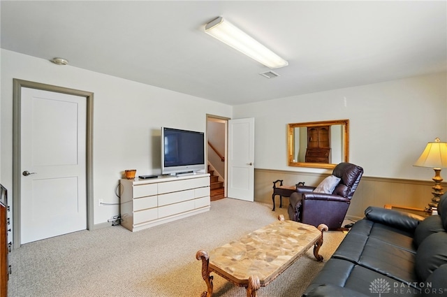5017 Ackerman Blvd, Kettering, OH 45429 - living room with carpet floors