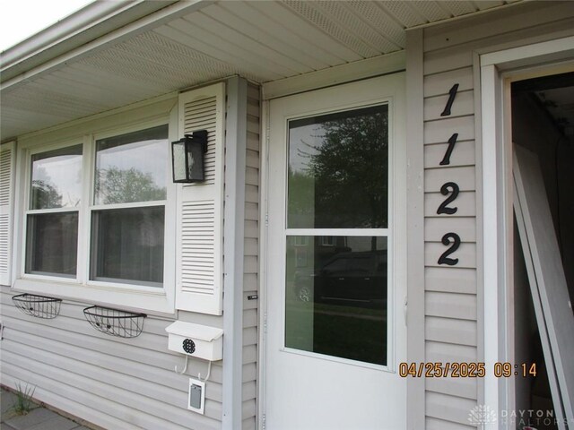 view of side of home