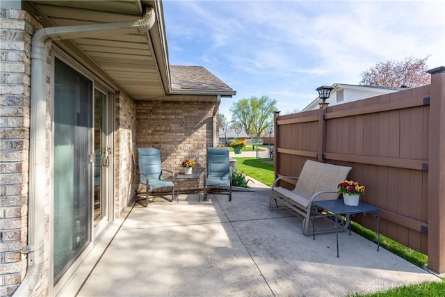 1823 Park Ave, Piqua, OH 45356 - view of patio / terrace featuring fence