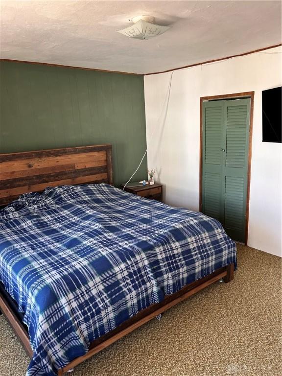 32 W 3rd St, West Alexandria, OH 45381 - view of carpeted bedroom