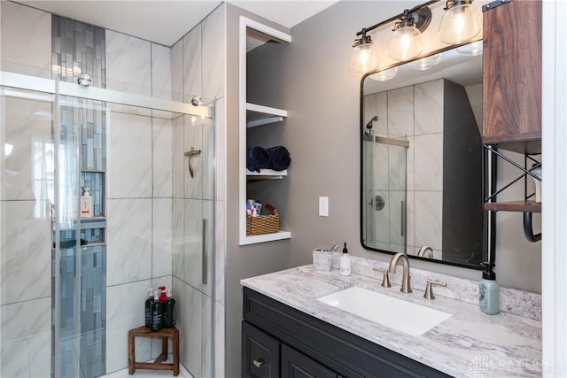 14 Clemens Ave, Jamestown Vlg, OH 45335 - full bath with vanity and a stall shower