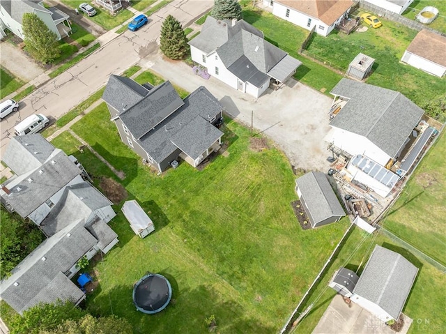 14 Clemens Ave, Jamestown Vlg, OH 45335 - bird's eye view with a residential view