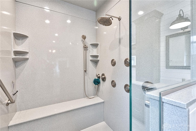7177 Paul Ln, Liberty Twp, OH 45044 - bathroom featuring walk in shower
