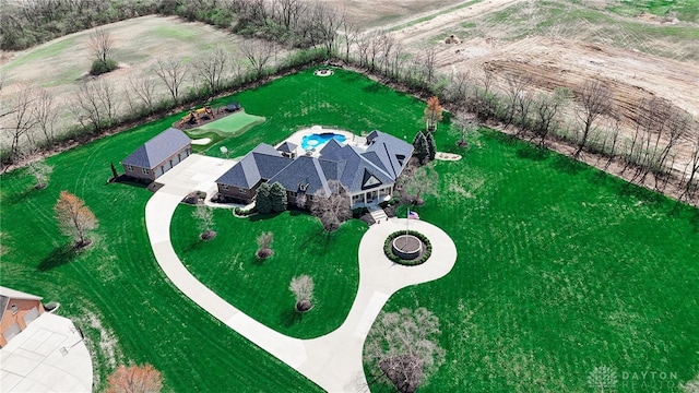 7177 Paul Ln, Liberty Twp, OH 45044 - birds eye view of property