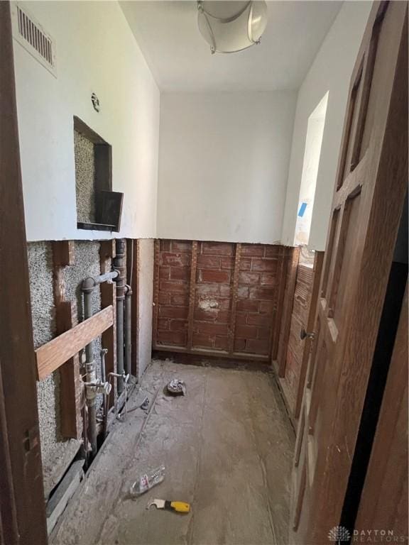 bathroom with visible vents