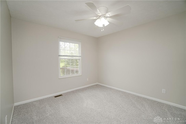 8500 Crestmont Dr, West Chester, OH 45069 - spare room featuring carpet flooring and a ceiling fan