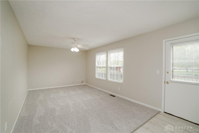 8500 Crestmont Dr, West Chester, OH 45069 - unfurnished room featuring ceiling fan and baseboards