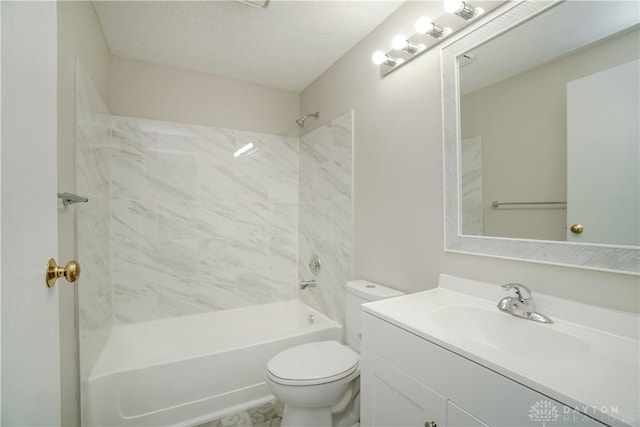 8500 Crestmont Dr, West Chester, OH 45069 - full bathroom with vanity and washtub / shower combination