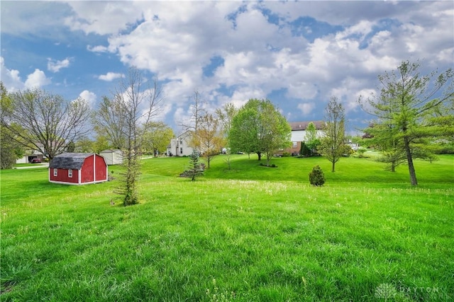 8500 Crestmont Dr, West Chester, OH 45069 - view of grassy yard with a barn and an outdoor structure