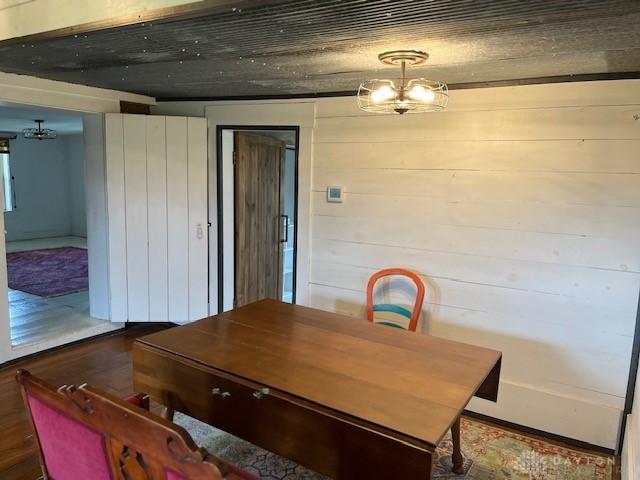 3668 Concord Fairhaven Rd, Eaton, OH 45320 - dining space featuring wood finished floors