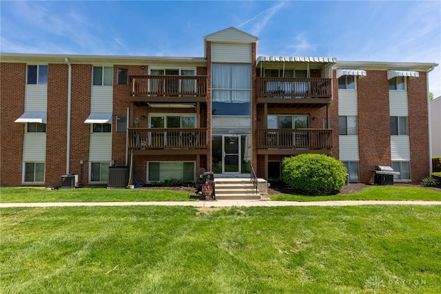 5675 E Coach Dr Unit B, Kettering, OH 45440 - view of building exterior featuring central AC unit