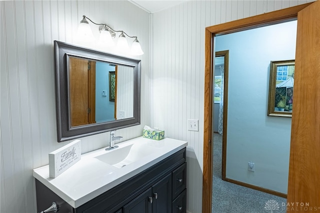 4600 Wing View Ln, Kettering, OH 45429 - bathroom with vanity