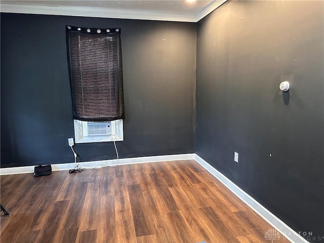 1566 Cora St, Springfield, OH 45503 - unfurnished room featuring wood finished floors and cooling unit