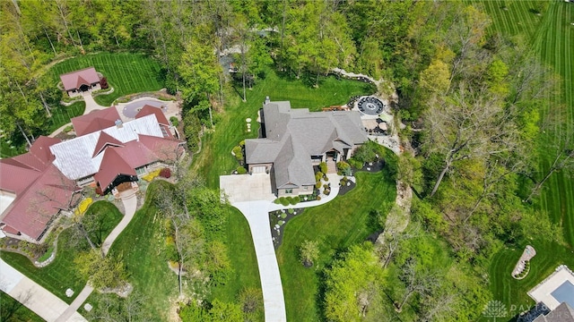 drone / aerial view