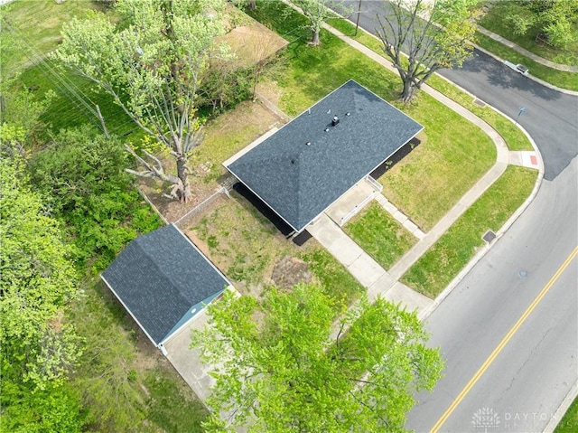 drone / aerial view