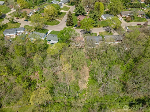 birds eye view of property featuring a residential view
