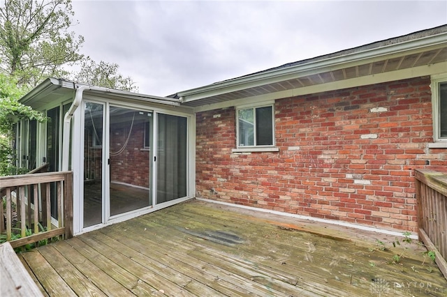5565 Ehrling Rd, Cincinnati, OH 45227 - deck featuring a sunroom