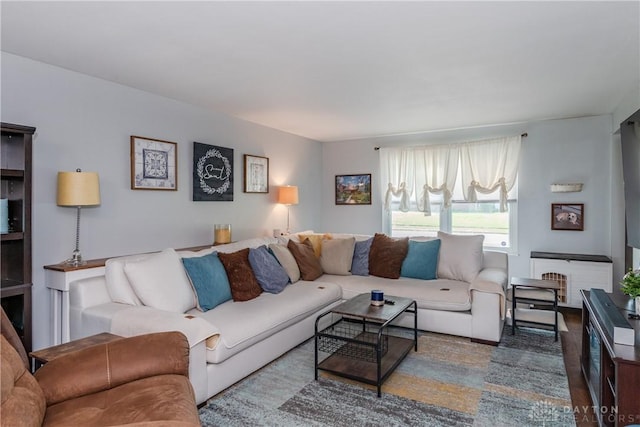 view of living area