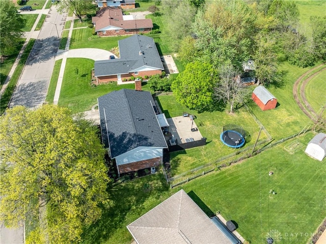 drone / aerial view