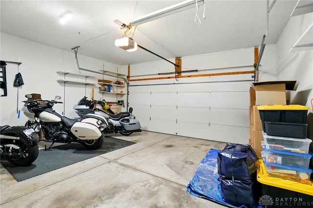 5497 Riverwalk Dr, Kings Mills, OH 45034 - garage with a garage door opener