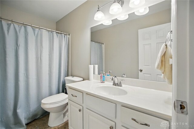 5497 Riverwalk Dr, Kings Mills, OH 45034 - full bathroom featuring vanity and toilet