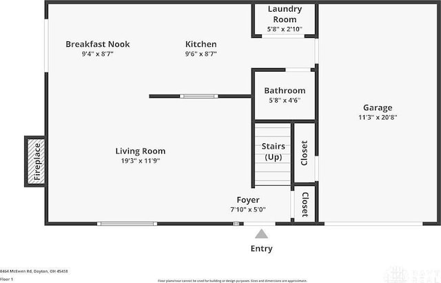 8464 Mcewen Rd, Washington Twp, OH 45458 - plan