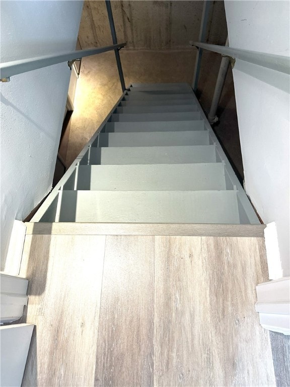 view of stairway